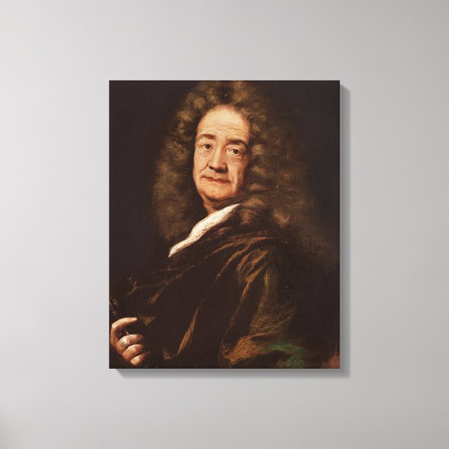 Lienzo Retrato de Pierre Puget (Anverso)