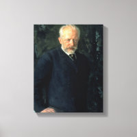 Retrato de Piotr Ilyich Tchaikovsky