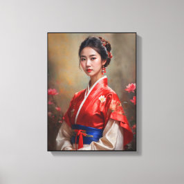 Lienzo Retrato de princesa china