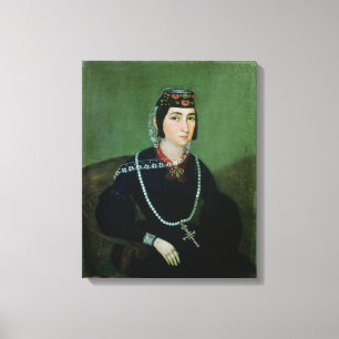 Lienzo Retrato de princesa Salome Chavchavadze