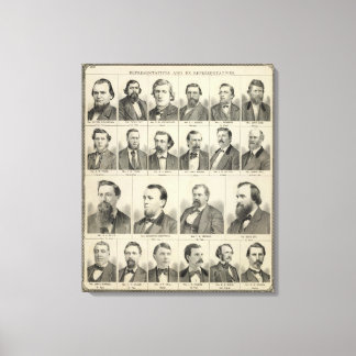 Lienzo Retrato de representantes de Minnesota
