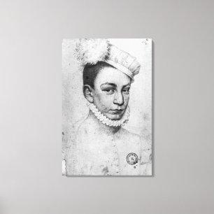 Lienzo Retrato de rey Charles IX de Francia, 1561