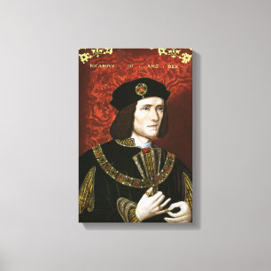 Lienzo Retrato de rey Richard III
