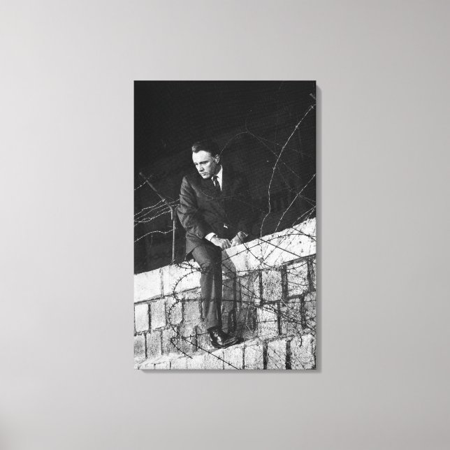 Lienzo Retrato de Richard Burton (Anverso)