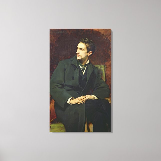 Lienzo Retrato de Robert (Anverso)