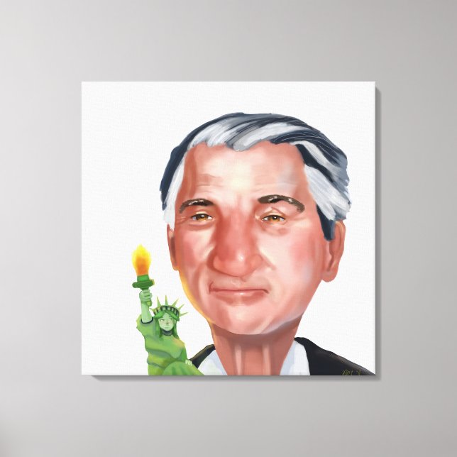 Lienzo Retrato de Robert Deniro (Anverso)