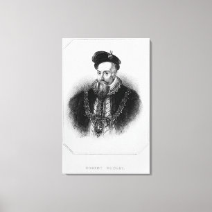 Lienzo Retrato de Robert Dudley, primer Conde de