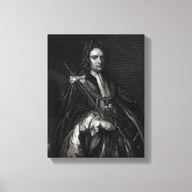 Lienzo Retrato de Robert Harley (Anverso)