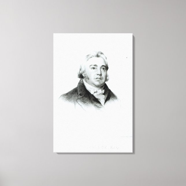 Lienzo Retrato de Samuel Taylor Coleridge (Anverso)