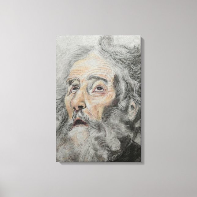 Lienzo Retrato de San José (Anverso)
