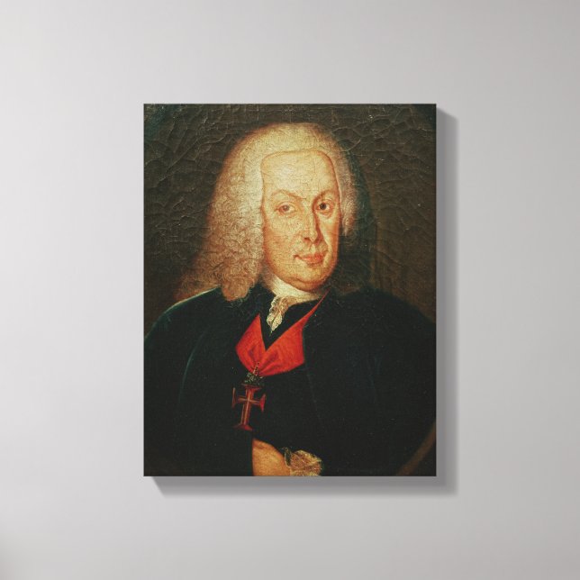 Lienzo Retrato de Sebasiao José de Carvalho (Anverso)