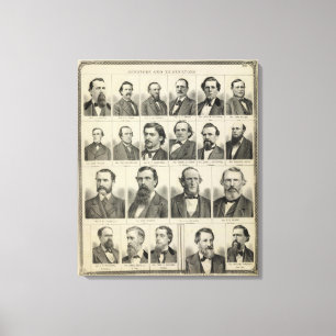 Lienzo Retrato de senadores en Minnesota