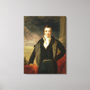 Lienzo Retrato de sir Humphry Davy