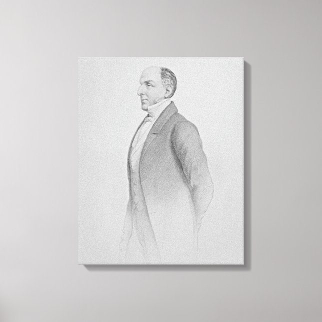 Lienzo Retrato de Sir James R. G. Graham (Anverso)