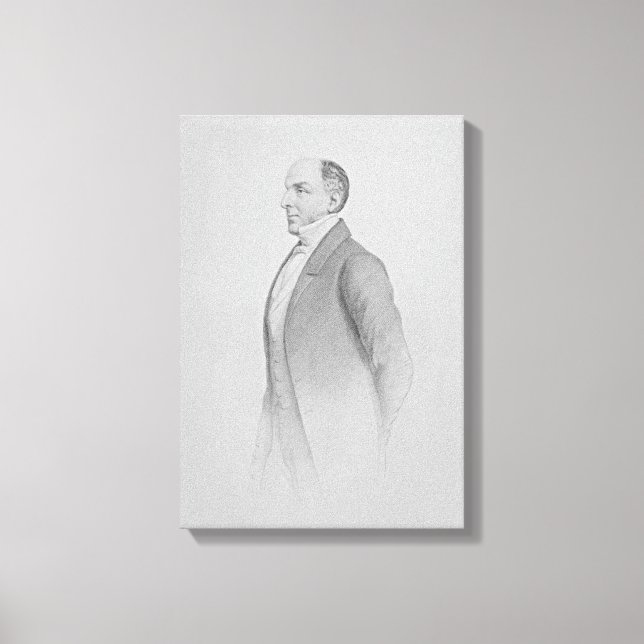 Lienzo Retrato de Sir James R. G. Graham (Anverso)