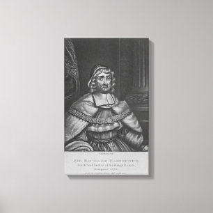 Lienzo Retrato de Sir Richard Rainsford