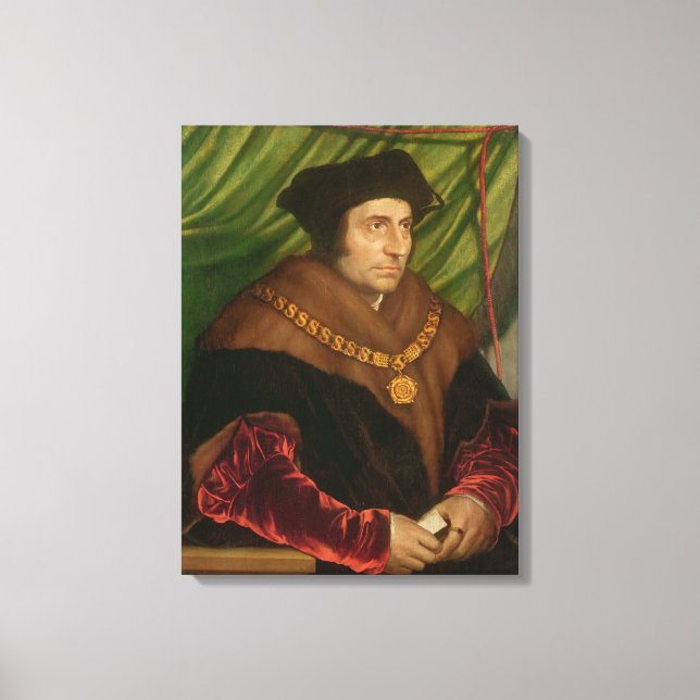 Lienzo Retrato de Sir Thomas More (Anverso)