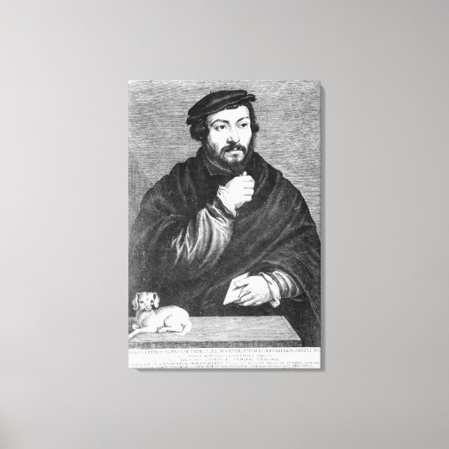 Lienzo Retrato de Sir Thomas More (Anverso)