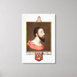 Lienzo Retrato de sir Thomas Wyatt el más joven (c.1521-