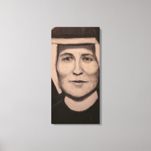 Lienzo Retrato de Sta. Faustina Kowalska