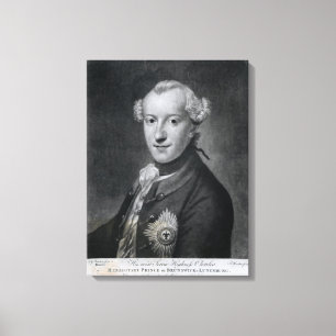 Lienzo Retrato de su alteza más serena Charles