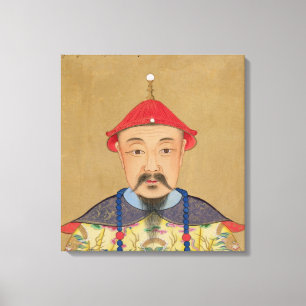 Lienzo Retrato de T'ai T'sin Che-Tsou (1638-61)