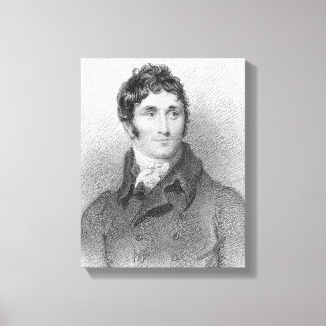 Lienzo Retrato de Thomas Campbell, 1815 (Anverso)