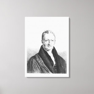 Lienzo Retrato de Thomas Robert Malthus