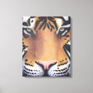 Lienzo Retrato de tigre