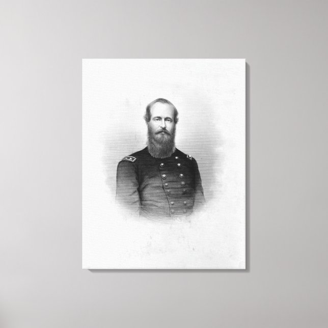 Lienzo Retrato de Ulysses S. Grant (Anverso)