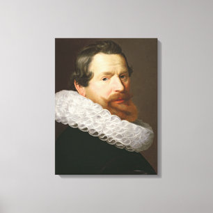 Lienzo Retrato de un hombre que lleva un acerino