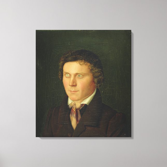 Lienzo Retrato de un niño ciego (Anverso)