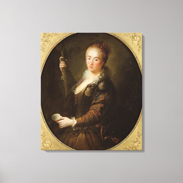 Lienzo Retrato de un peregrino (Anverso)