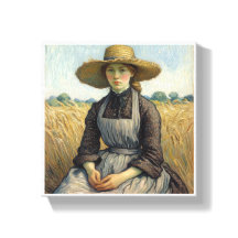 Retrato de una campesina Vincent van Gogh