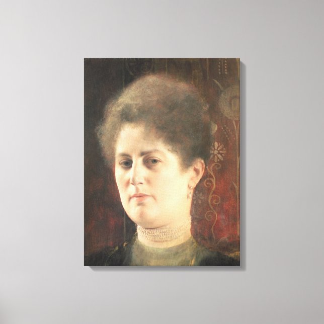 Lienzo Retrato de una dama (Anverso)