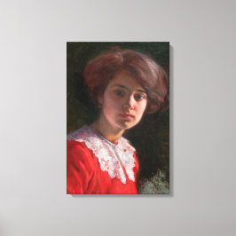 Lienzo Retrato de una dama (por Elin Danielson-Gambogi)