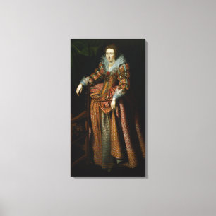 Lienzo Retrato de una Dama que se dice es de la