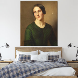 Lienzo Retrato de una mujer