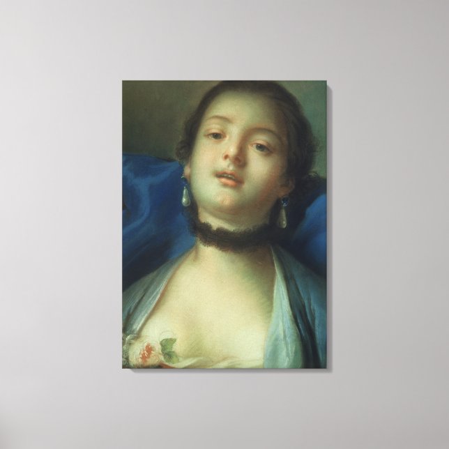 Lienzo Retrato de una mujer (Anverso)