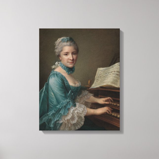 Lienzo Retrato de una mujer (Anverso)