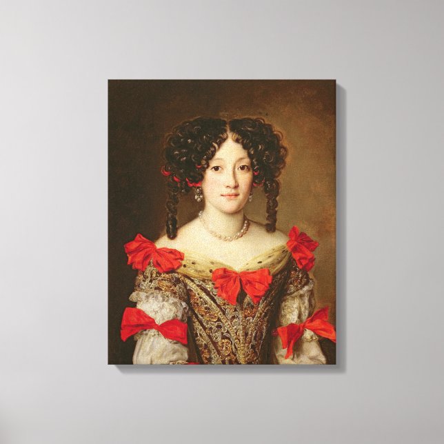 Lienzo Retrato de una mujer 3 (Anverso)