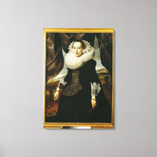Lienzo Retrato de una mujer holandesa joven