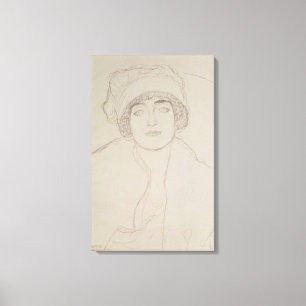 Lienzo Retrato de una mujer joven