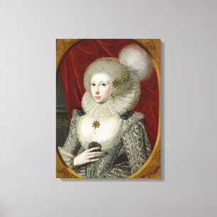 Lienzo Retrato de una mujer, posiblemente Frances Cotton,