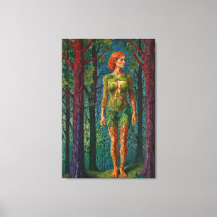 Lienzo “Retrato de Viridra” -  Venas del Dosel   