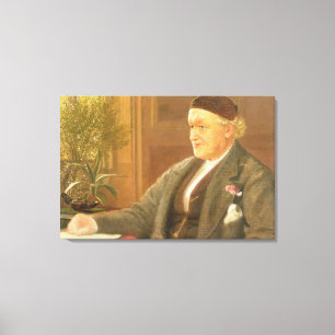 Lienzo Retrato de William Bell Scott (1811-90), 1886 (oi