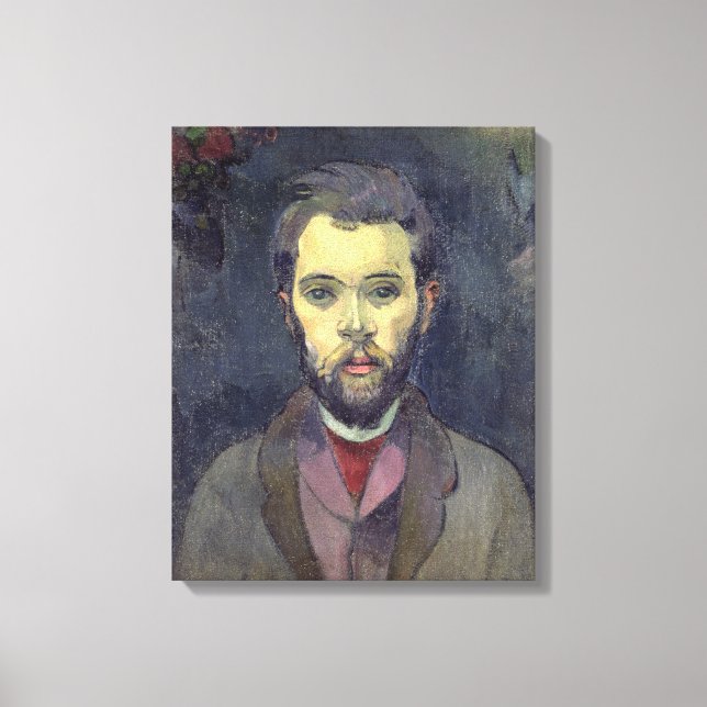 Lienzo Retrato de William Molard (1862-1936), sueco (o (Anverso)