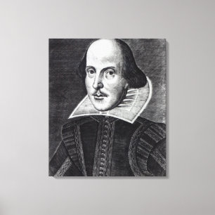 Lienzo Retrato de William Shakespeare