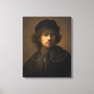 Lienzo Retrato del artista como hombre joven el 1629-31