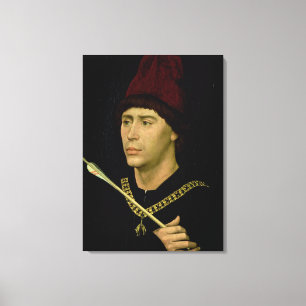 Lienzo Retrato del bastardo de Antoine de Borgoña